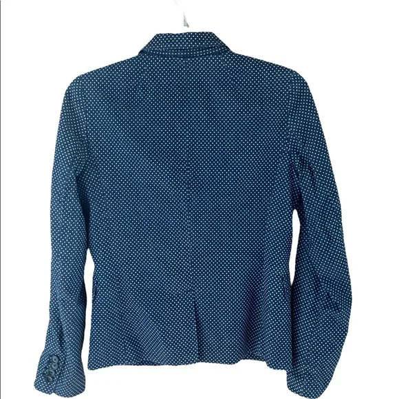 J Crew Schoolboy Polkadot Blazer size 0 - Picture 3 of 16